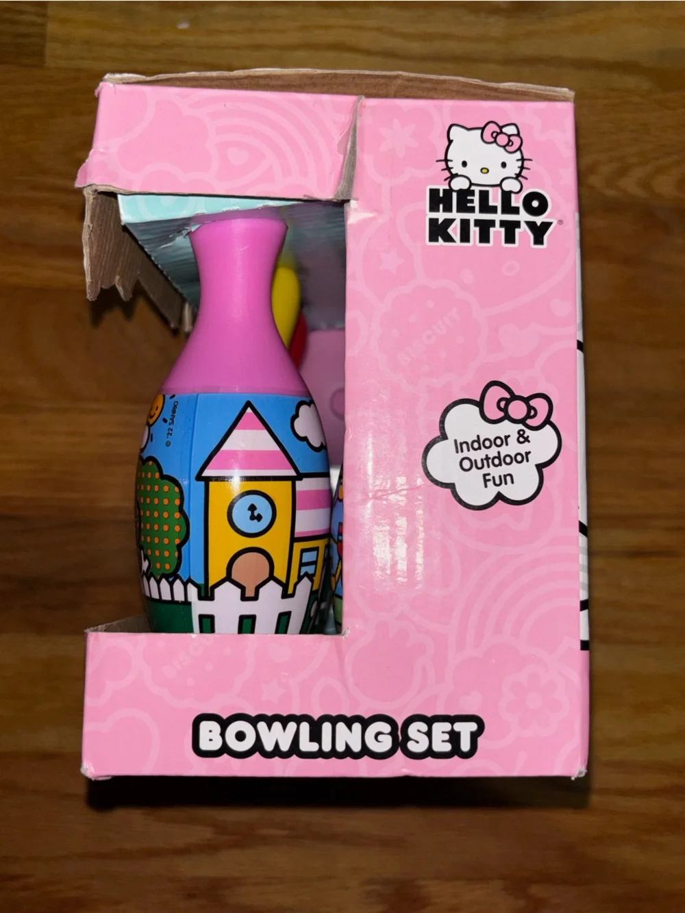 Sanrio Hello Kitty Kids Bowling Set - NEW